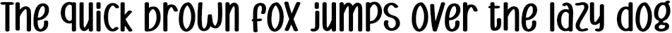 Example 1 of  Font