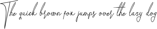 Example 7 of  Font
