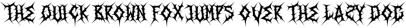 Example 1 of  Font