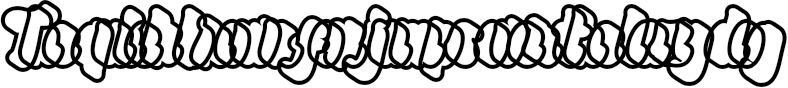 Example 3 of  Font