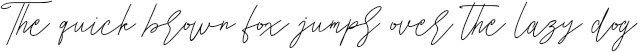Example 2 of  Font
