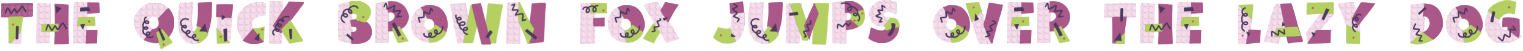 Example 3 of  Font