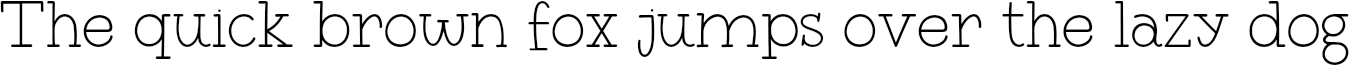 Example 1 of  Font