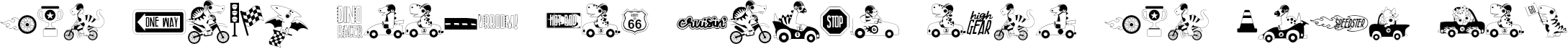 Example 1 of  Font