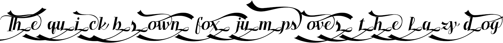 Example 1 of  Font