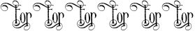 Font preview for Victorian Parlor
