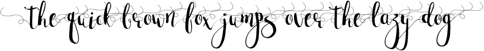 Example 3 of  Font